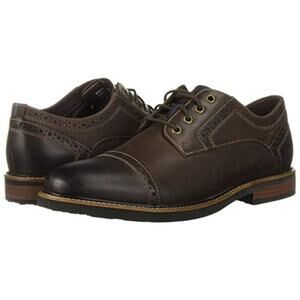 NWT Nunn Bush Overland Cap Toe Oxford Brown Chamois Leather Men’s 7M